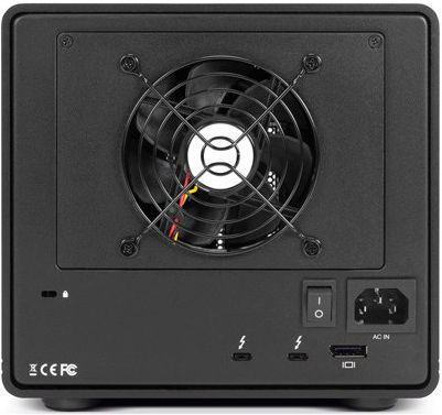 OWC ThunderBay 8 Case for 8 Hard Drives 2.5" / 3.5" SATA III with Connection Thunderbolt
