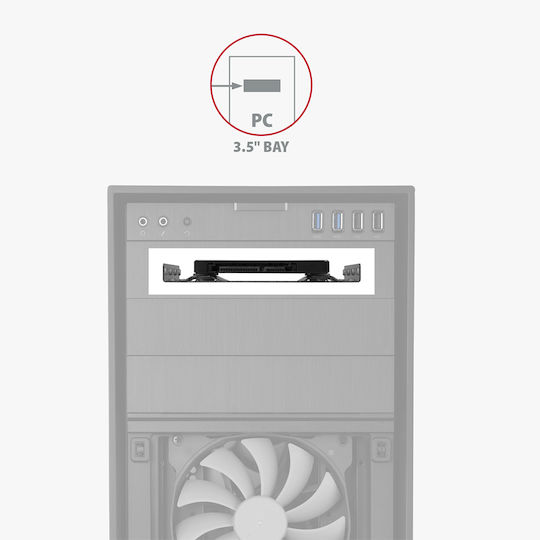 Axagon Βάση Στήριξης Δίσκου HDD/SSD RHD-125S
