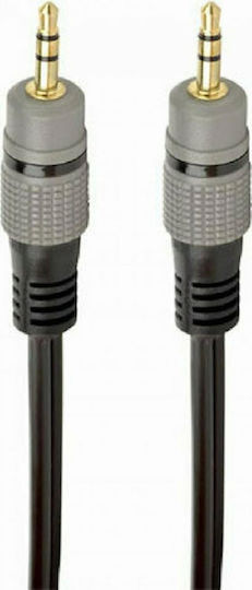 Cablexpert 3.5mm Jack Cable 3.5mm Male - 3.5mm Male Black 1.5m With Gold Plated Terminals CCAP-3535MM-1.5M