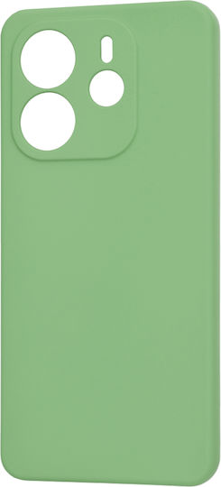 Techsuit Umschlag Rückseite Silikon Grün (Redmi Note 14 4G)