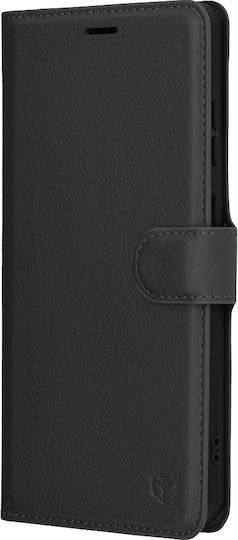 Techsuit Folio Back Cover Δερμάτινο Μαύρο (OnePlus 13R)