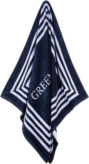 Greenwich Polo Club Beach Towel Cotton Blue 170x90cm.