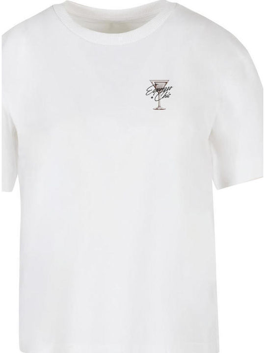 Дамски T-shirt Бял