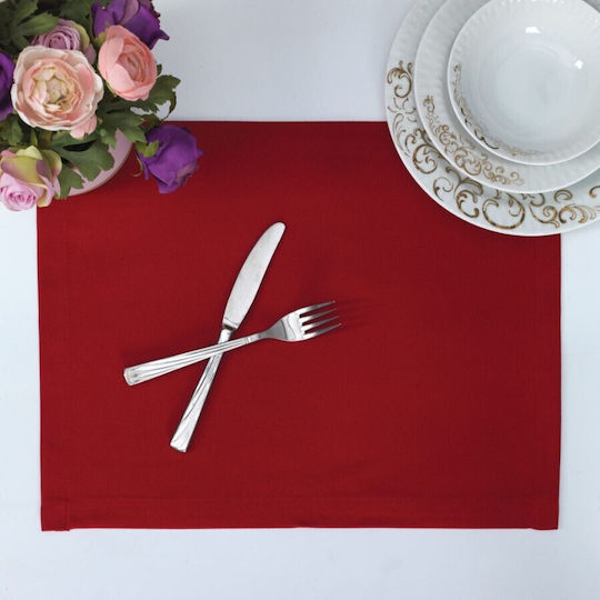 Tropik Home Ράνερ Σετ 7τμχ Red 40x170εκ.