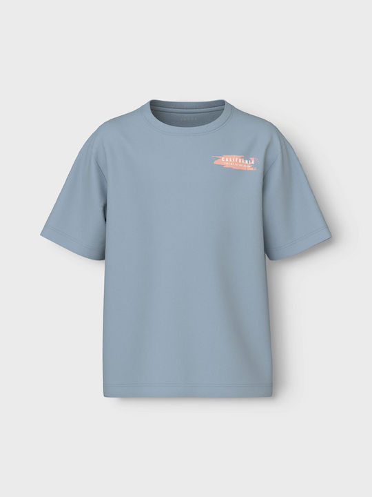 Kids Top Short-sleeved Light Blue