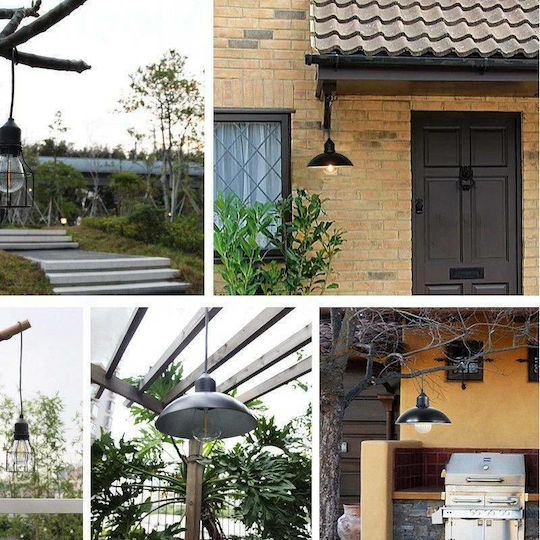 ACP Hanging Solar Light 500lm Bluetooth with Motion Sensor, Photocell and Remote Control