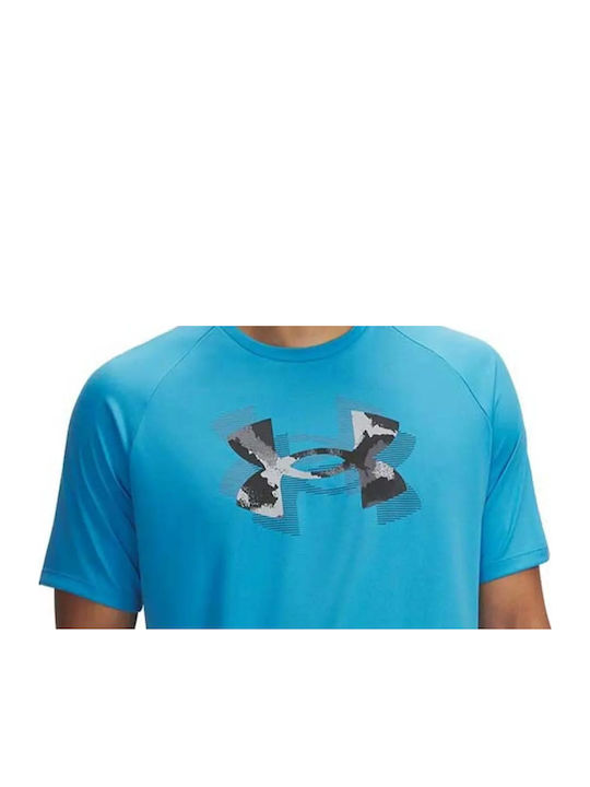 Αθλητικό T-shirt Γαλαζιο