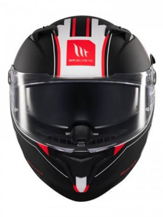 MT Braker SV Black Matt Motorcycle Helmet Full Face ECE 22.06 1600gr