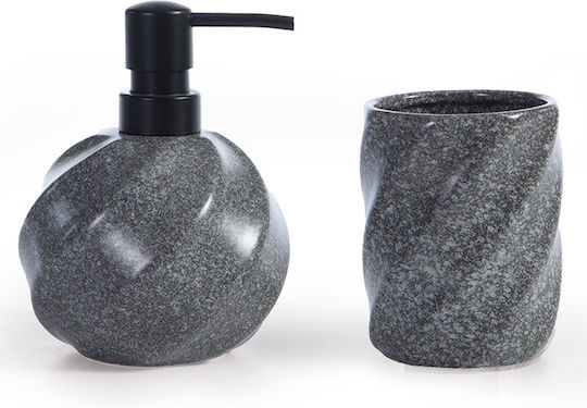 Nef-Nef Homeware Cup Holder Ceramic Gray