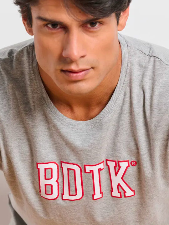 T-shirt Γκρι Μελανζέ