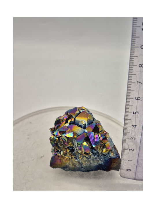 Halbedelstein Amethyst Roh Titanoxidation