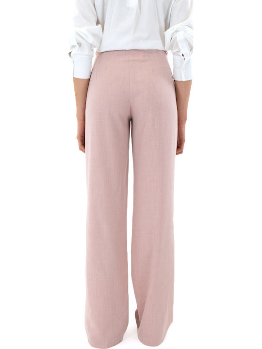 Twenty 29 Дамско Текстил Панталон Loose Fit Pink