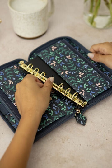Filofax Σημειωματάριο Ριγέ με Στυλοθήκη Πολύχρωμο