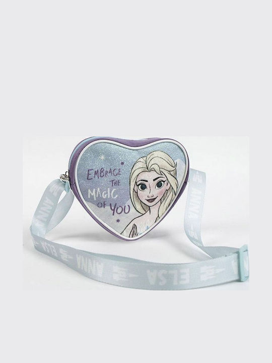 Cerda Frozen Kinder Tasche Umhängetasche Hellblaue 15x14x4cm