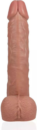 Shots Ρεαλιστικό Dildo με Όρχεις και Βεντούζα 33cm