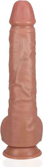 Shots Ρεαλιστικό Dildo με Όρχεις και Βεντούζα 16cm