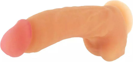 XR Dildo realist cu Testicule și Ventuză 23cm