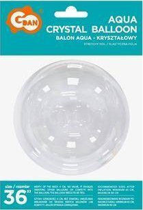 Aqua Crystal Ballon Ohne Aufdruck 36" Godan Aa
