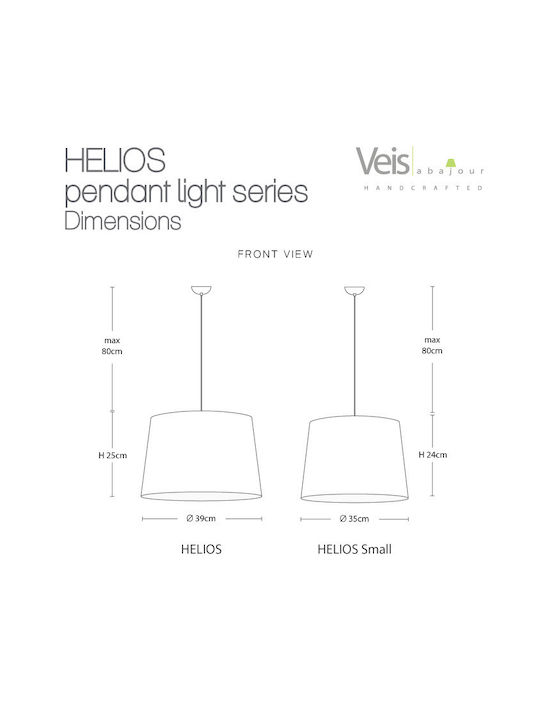 Veis Pendant Light Beige