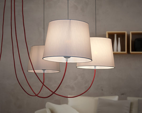 Veis Pendant Light White