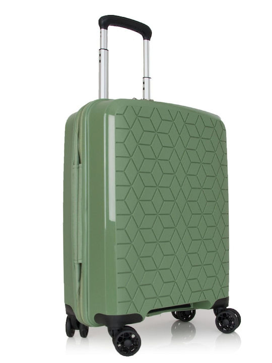 Verage Valiză de Călătorie Cabină Dură Mentă cu 4 roți Înălțime 55cm VG18106-S