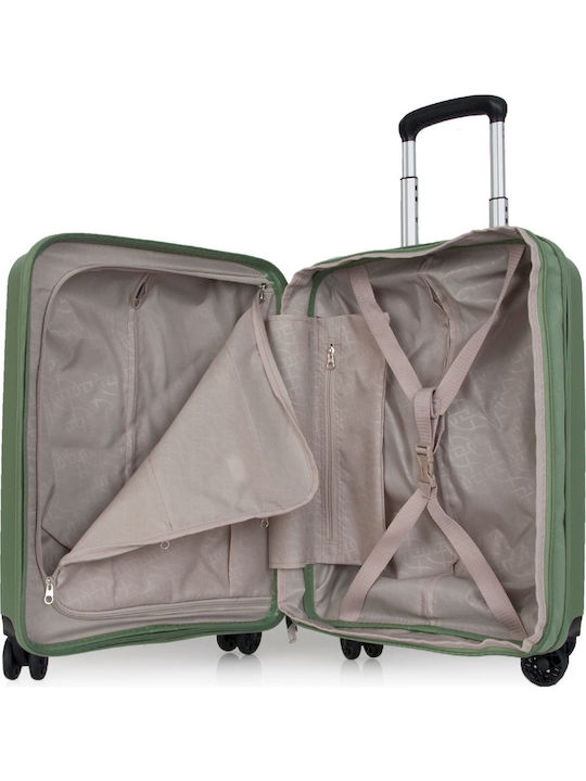 Verage Valiză de Călătorie Cabină Dură Mentă cu 4 roți Înălțime 55cm VG18106-S