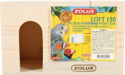 Zolux Vogelnest Hölzern Beige