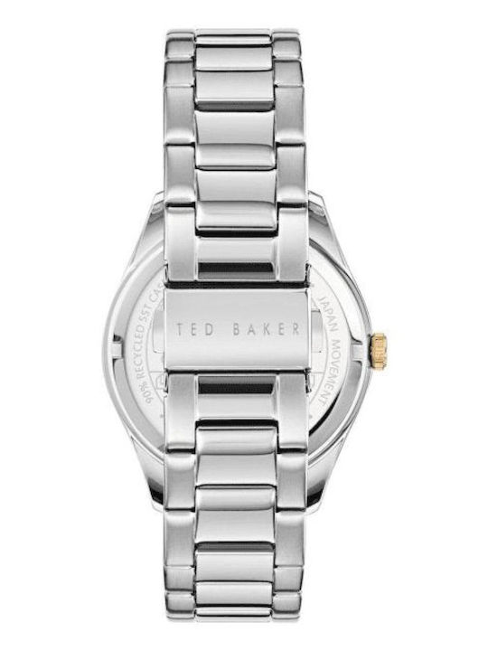 Ted Baker Men's Watch Battery with Silver Metal Bracelet