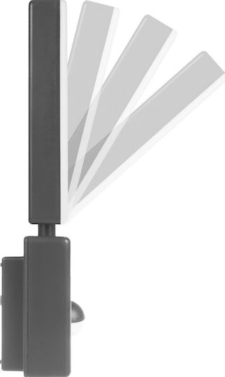 Maclean Energy Στεγανός Προβολέας LED 10W Φυσικό Λευκό 4000K με Αισθητήρα Κίνησης IP65