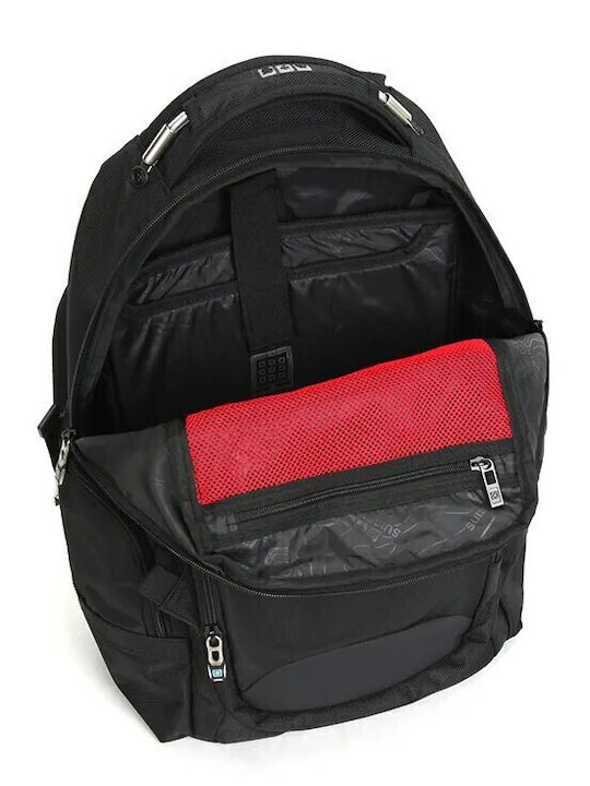 Suissewin Backpack Μαύρο