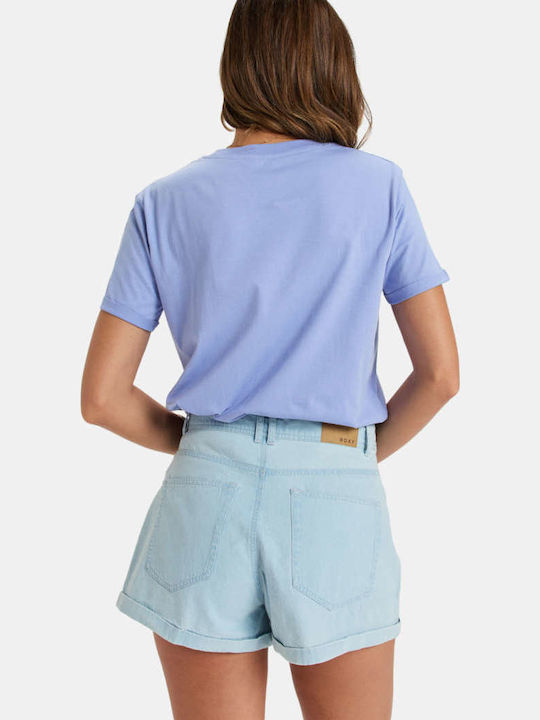 Vibrant Community Γυναικείο Τζιν Ψηλόμεσο Σορτς Denim