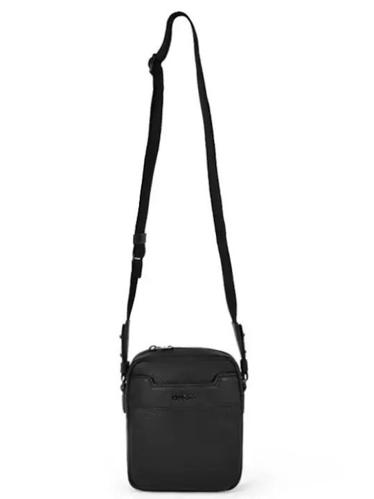 Herrentasche Schulter / Crossbody Schwarz