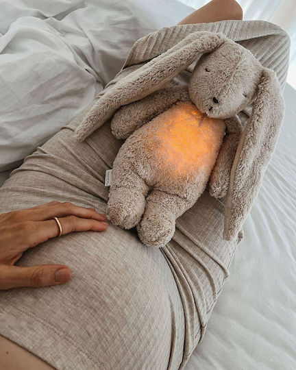 Moonie Ζωάκι The Humming Bunny από Ύφασμα με Αισθητήρα Κλάματος για Νεογέννητα
