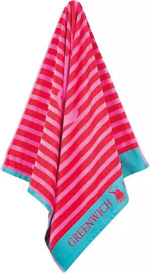 Greenwich Polo Club Kinder-Strandtuch Rosa Flamingo 140x70cm
