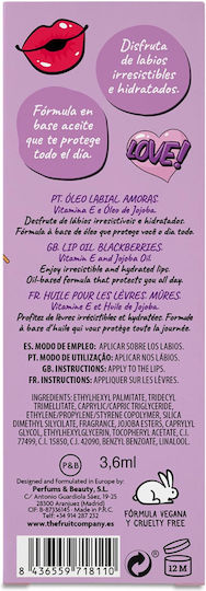 The Fruit Company Lip Oil Για Παιδιά Blackberry 3.6ml