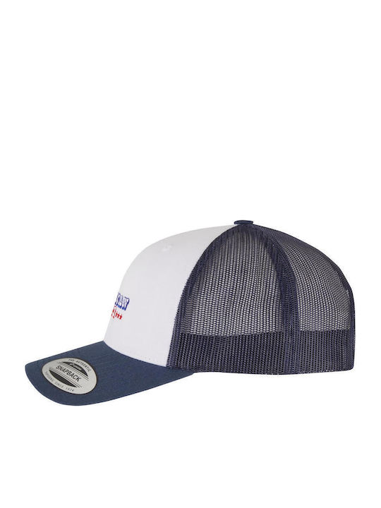 American Life Retro Trucker Cap Navy White Navy One