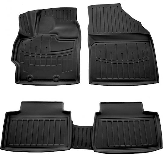 Race Axion Set of Front and Rear Mats 5pcs Tray Type for Toyota Yaris 2020 Black
