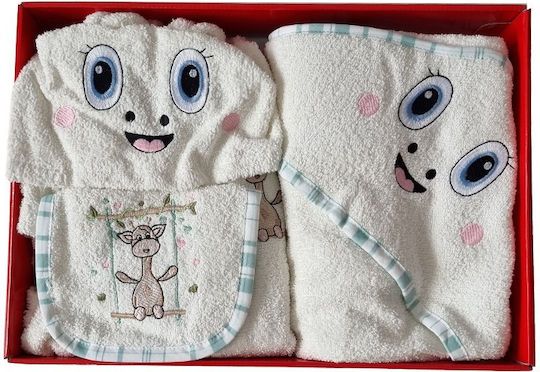 Cottonbox Set De Baie Pentru Bebeluşi Cu Glugă