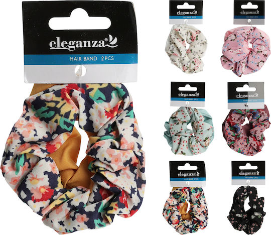 Scrunchie Μαλλιών Πολύχρωμο 10cm