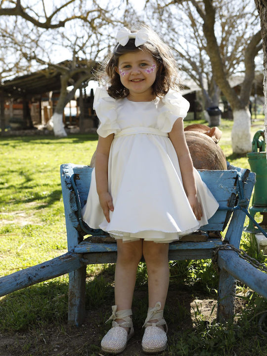 Bambolino Matoula Ecru Baptism Dress