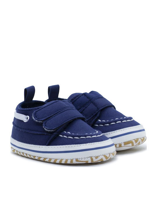 Childrenland Βρεφικά Sneakers Αγκαλιάς Μπλε