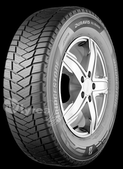 Bridgestone Duravis All Season 215/60R17 109T 8PR M+S 3PMSF 4 Εποχών Λάστιχο για Φορτηγό Ελαφρού Τύπου