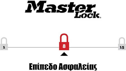 Master Lock 90cm Motorcycle Anti-Theft Chain with Lock in Yellow -02