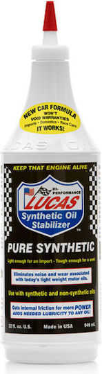 Lucas Synthetic Oil Stabilizer Πρόσθετο Βελτιωτικό Λαδιού Αυτοκινήτου 946ml