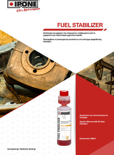 Ipone Motorcycle Fuel Additive 250ml
