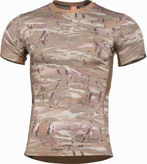 Pentagon Apollo Short Sleeve T-shirt Brown Sweat-resistant Pentacamo