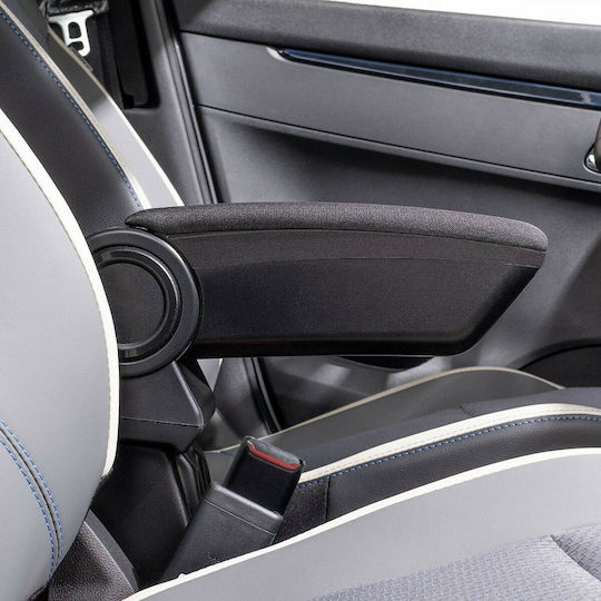 Rati Armster Car Fabric Armrest for Fiat 500 Black