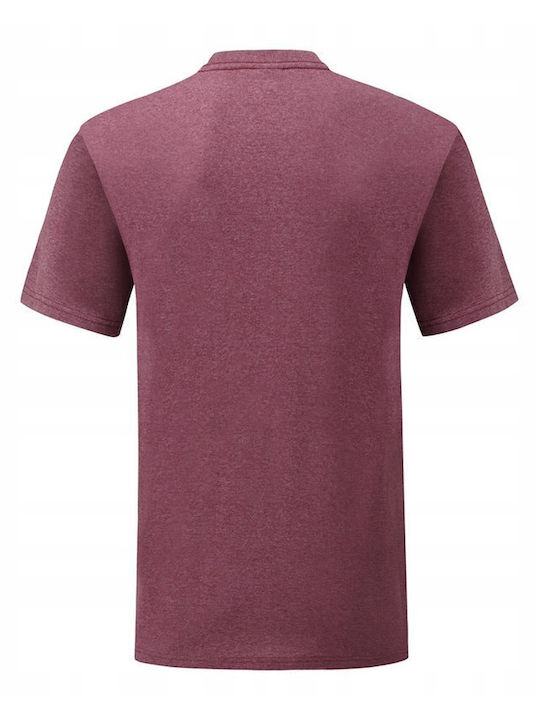 T-shirt Heather Burgundy
