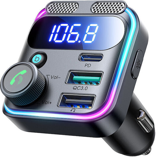Joyroom FM Transmitter Αυτοκινήτου με Bluetooth