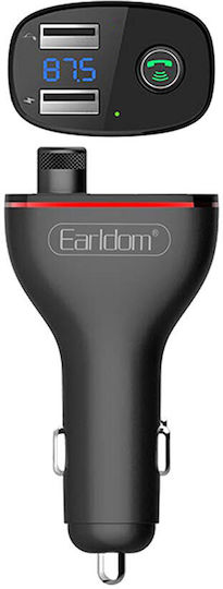 Earldom FM Transmitter Autovehicul cu Bluetooth